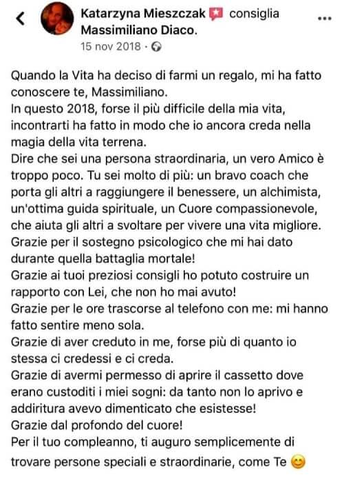 massimiliano diaco, alkarapid, recensioni